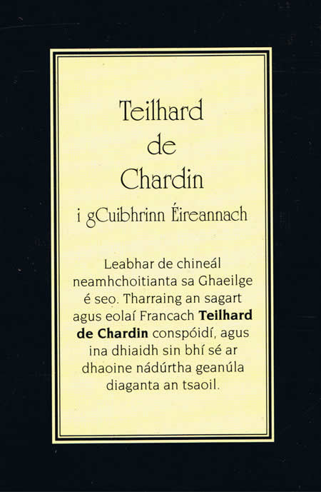 Teilhard de Chardin Risteard O Glaisne