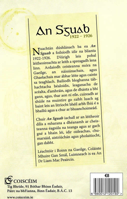 An Sguab 1922 - 1926 Irish Newspaper 